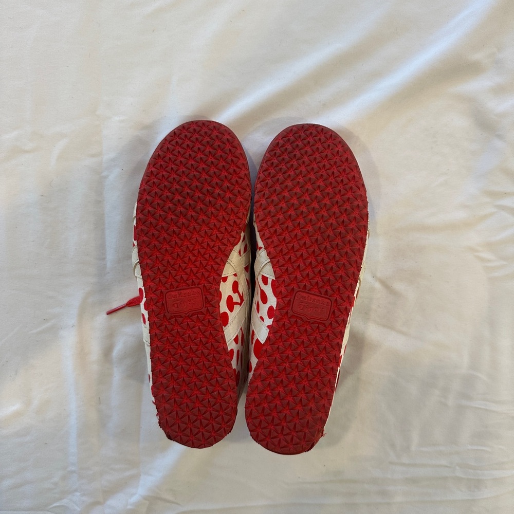 Onitsuka Tiger 37.5 Red polka dots on white - Picture 4 of 7